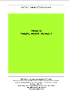 Postylla, wstawki do wyd. 4