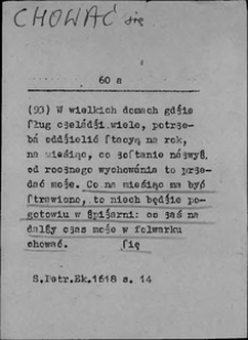 Kartoteka Słownika języka polskiego XVII i 1. połowy XVIII wieku; Chować się - Chrześcijanin