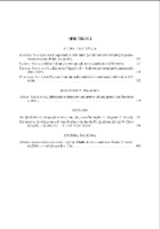 Contents = Spis treści