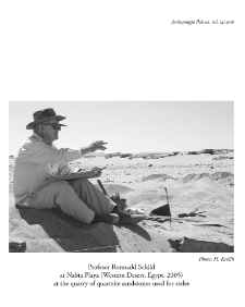 On the 80th birthday of Professor Romuald Schild