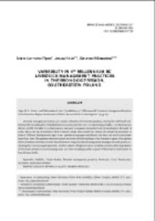 Variability in 4th Millennium BC Livestock Management Practices in the Bronocice Region, Southeastern Poland