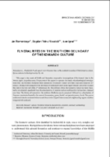 Funeral rites on the southern boundary of the Komarov culture