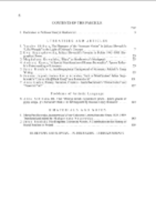 Pamiętnik Literacki Z. 3 (2012), Contents of the fascicle