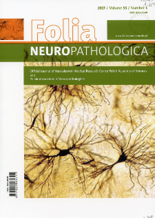 Folia Neuropathologica : former Neuropatologia Polska. Vol.55 (2017) nr 1