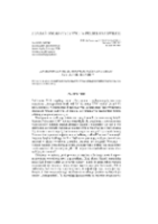 Antroponimia Polski od XVI do końca XVIII wieku” — czy „koniec historii”?