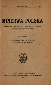 Minerwa Polska 1927 N.1