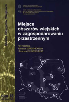 Miejsce obszarów wiejskich w zagospodarowaniu przestrzennym