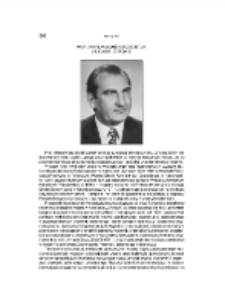 Prof. dr inż. Włodzimierz Świetlik (18.10.1922 &ndash; 27.07.2016)