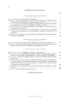 Pamiętnik Literacki Z. 1 (2015), Contents of the fascicle