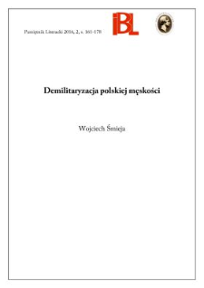 Demilitaryzacja polskiej męskości