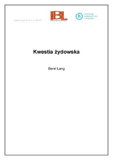 Kwestia żydowska