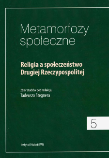 Przemiany w religijności Żydów pomorskich w Drugiej Rzeczypospolitej : wybrane aspekty