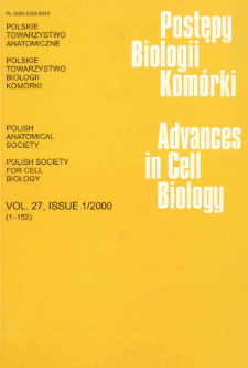 Postępy biologii komórki, Tom 27 nr 1, 2000