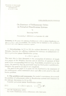 On existence of subharmonic orbits in perturbed Hamiltonian systems