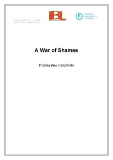 A War of Shames