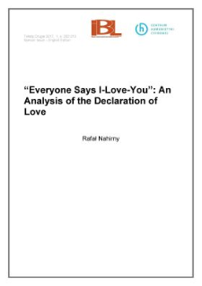 "Everyone Says I-Love-You": An Analysis of the Declaration of Love