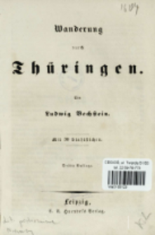 Wanderung durch Th&uuml;ringen