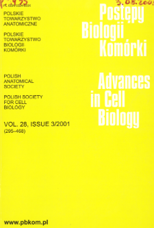 Postępy biologii kom&oacute;rki, Tom 28 nr 3, 2001