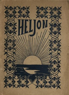 Heljon : miesięcznik artystyczno-literacki 1924 N.1