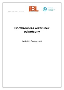 Gombrowicza wizerunek odwr&oacute;cony