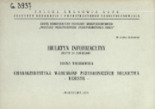 Charakterystyka warunków przyrodniczych rolnictwa : rejestr