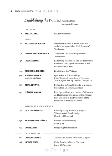 Teksty Drugie Nr 3 (2018), Table of contents