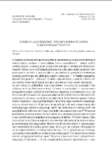 Internet jako przedmiot opis&oacute;w onomastycznych i medioonomastycznych