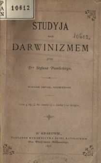 Studyja nad darwinizmem