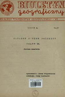 Katalog jezior polskich. Cz. 13, Jeziora suwalskie