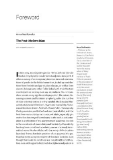 The Post-Modern Man