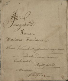 Jaxyada : poema heroiczno komiczne w sześciu pieśniach oryginalnie napisane ... w Warszawie 1827o r.