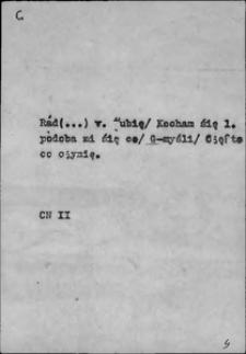 Kartoteka Słownika języka polskiego XVII i 1. połowy XVIII wieku; G - Ganić