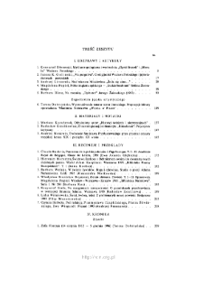 Pamiętnik Literacki, Z. 2 (1998), Treść zeszytu