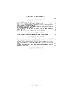 Pamiętnik Literacki, Z. 1 (1999), Contents of the fascicle