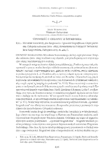Opowieść o chłopcu z Szymborza. Rec.: Mirosław Sosnowski, Jan Kasprowicz. Opowieść biograficzna. Część pierwsza: Chłopska sukmana (1860&ndash;1889), Zakopane 2015