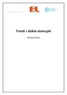 Trocki i dzikie storczyki