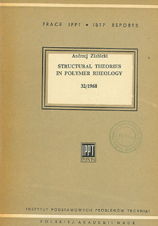 Structural theories in polymer rheology