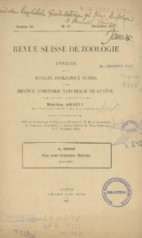 Eine neue Schweizer Helicide