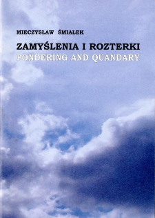 Zamyslenia i rozterki