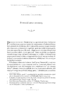 Powieść jest kobietą
