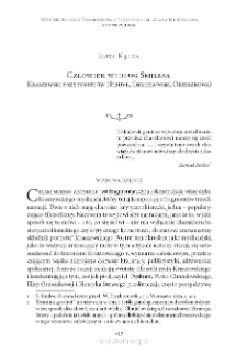 Człowiek według Smilesa. Kraszewski pozytywistów (Struve, Chmielowski, Orzeszkowa)