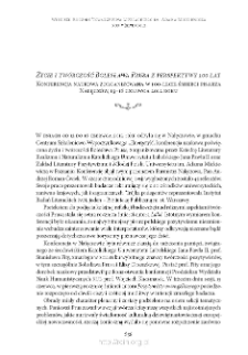 &bdquo;Życie i tw&oacute;rczość Bolesława Prusa z perspektywy 100 lat&rdquo;. Konferencja naukowa zorganizowana w 100-lecie śmierci pisarza. Nałęcz&oacute;w, 13&ndash;16 czerwca 2012 roku