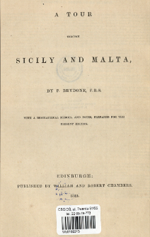 A tour through Sicily and Malta