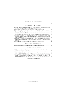 Pamiętnik Literacki, Z. 2 (2000), Contents of the fascicle