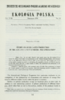 Studies on herb layer production in the Circaeo-Alnetum Oberd. 1953 association