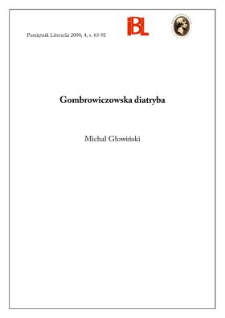 Gombrowiczowska diatryba