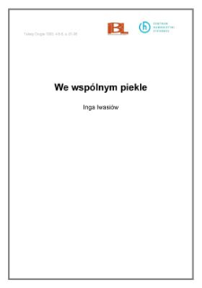 We wsp&oacute;lnym piekle