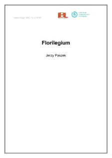 Florilegium