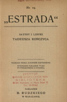 Satyry i liryki Tadeusza Kończyca