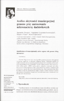 Identification of transcriptionally active regions with genome tiling microarrays